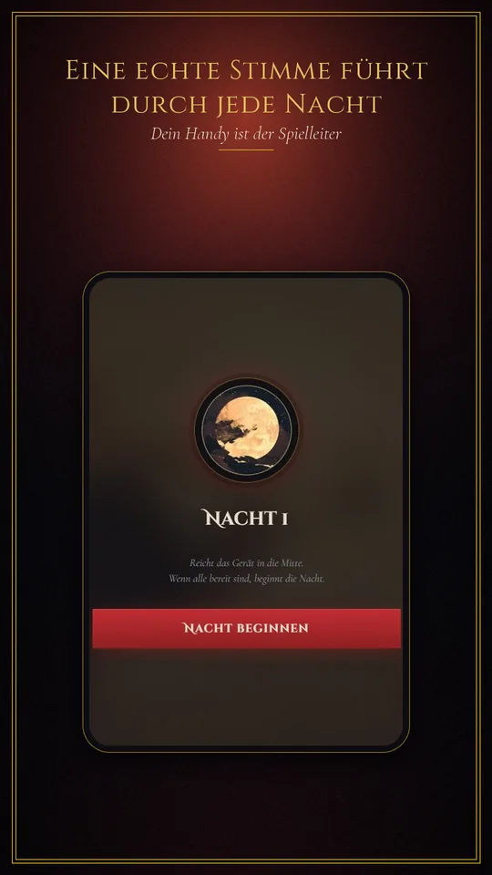 Werwolf-App: Nacht