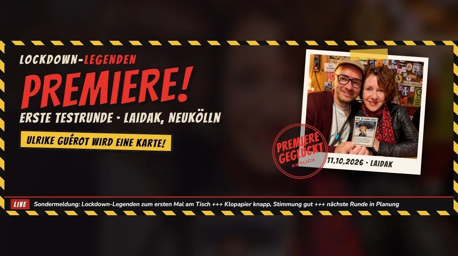 Premiere von Lockdown-Legenden im Laidak