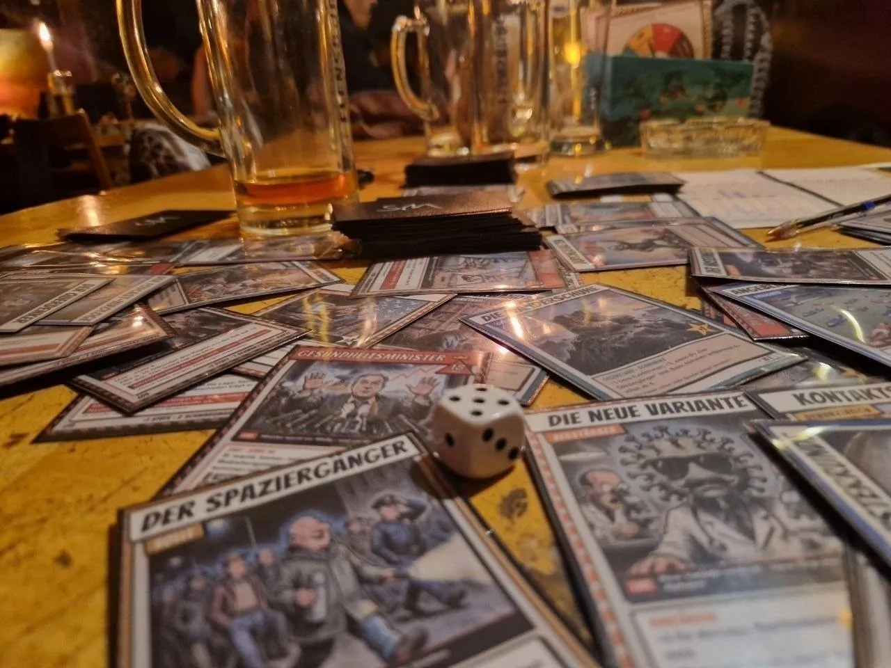 Am Spieltisch im Laidak